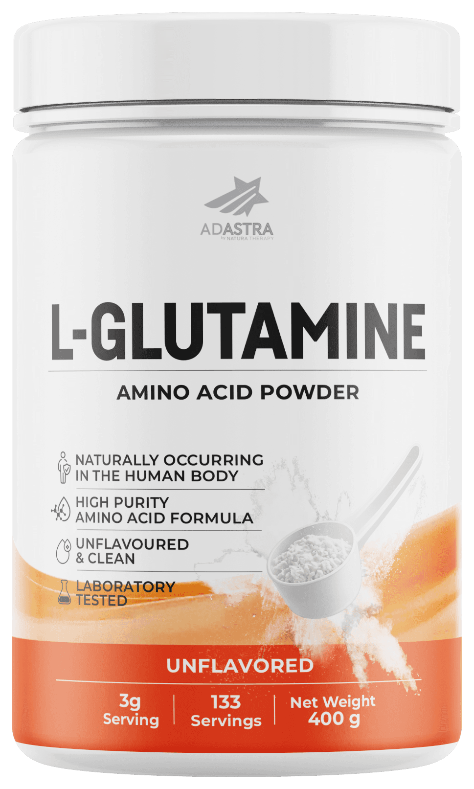 L-GLUTAMINE 400 g — për rikuperimin e muskujve pas stërvitjes – L-GLUTAMINE | NaturaTherapy – suplemente ushqimore natyrale