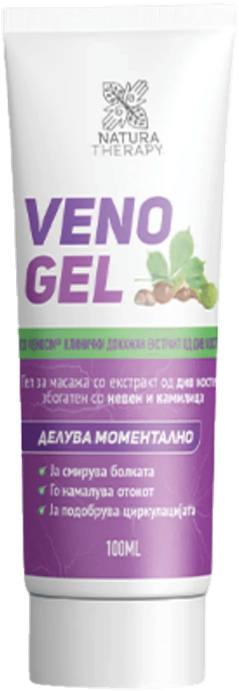 VENOGEL — xhel me gështenjë, kalendul dhe kamomil – VENOGEL | NaturaTherapy – suplemente ushqimore natyrale